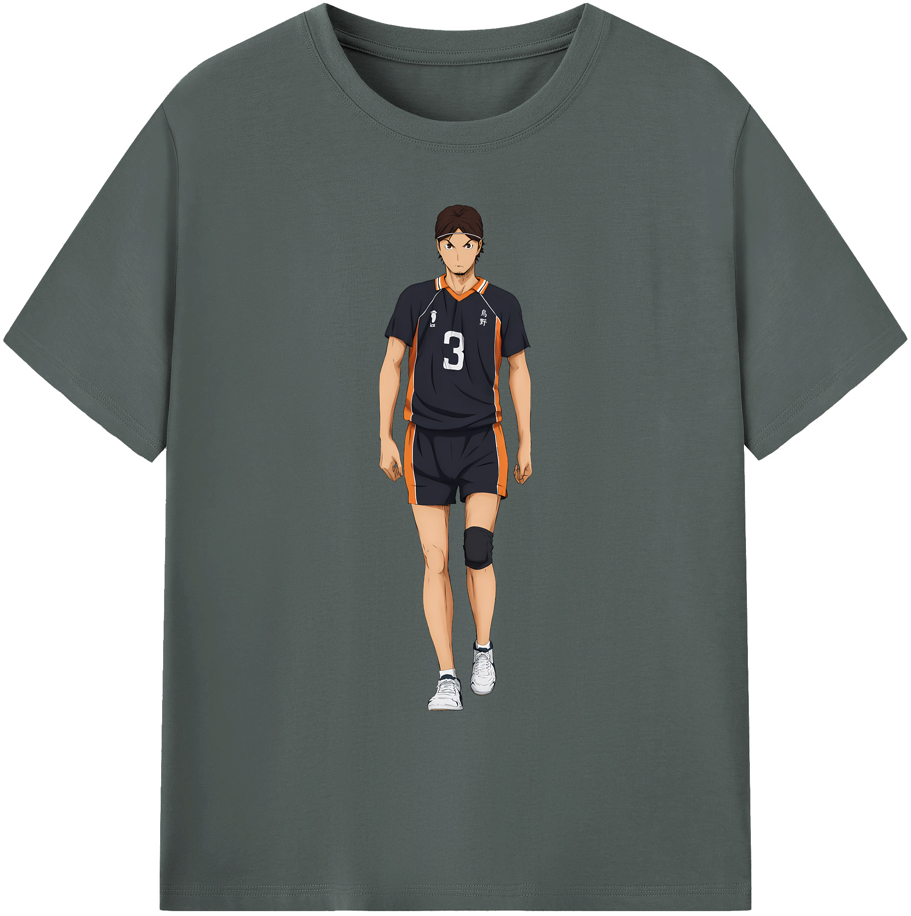 （画像用） ハイキュー!! Haikyu!! 綿100％ メンズ半袖Tシャツ｜肌触りやわらか＆通気性